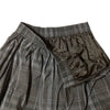 United Arrows Japan. green label relaxing Gray Check Easy Long Skirt