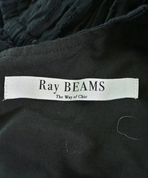Ray Beams JAPAN. NEW. Black Cotton Accented Dress