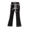 DOLCE&GABBANA ITALY. Black Cotton Polyurethane Pants