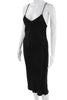DONNA KARAN NEW YORK DKNY. Black Sleeveless Slip Dress