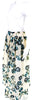 Alberta Ferretti Italy.Beige Lightweight Floral Print Lined Maxi Skirt