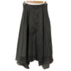 PROPORTION BODY DRESSING JAPAN. 24AW Collection Gray Irregular Hem Sheer Tuck Skirt