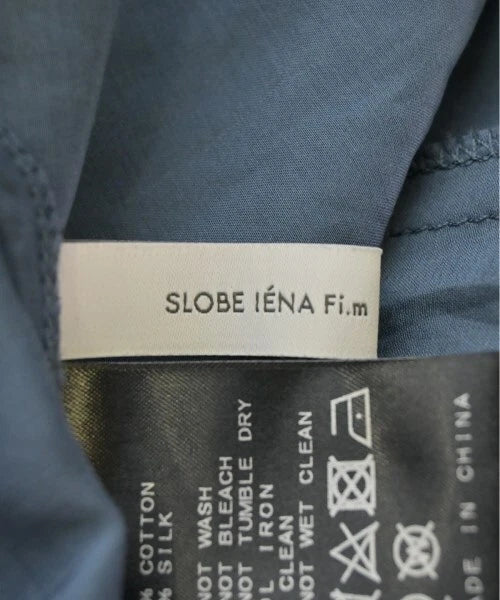 IENA: SLOBE IENA  Paris/Japan. Blues Layers Tie Wrap Slip Dress