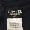Chanel PARIS. Black Wool, Silk, Spandex Skirt