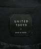 UNITED TOKYO JAPAN. Black Wool Blend Jacket