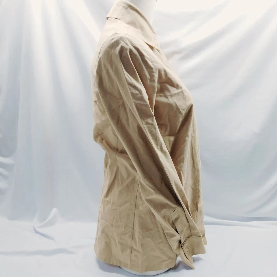 Bottega Veneta ITALY. Brown Cotton/Rayon Blend Top