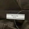 PRADA  ITALY. Black Knee Length Skirt