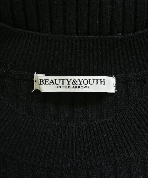 BEAUTY&YOUTH UNITED ARROWS JAPAN.  Black Wool Blend Dress