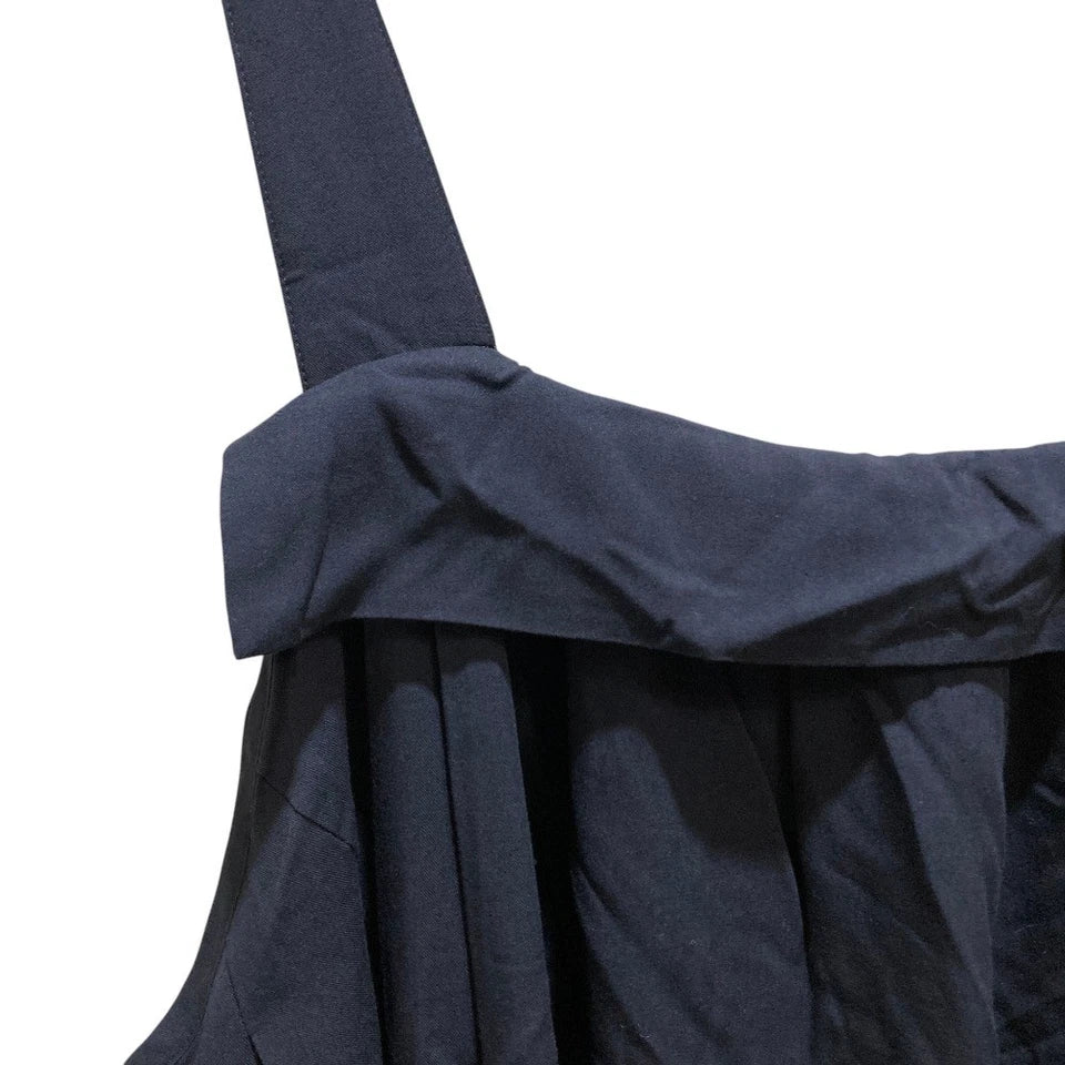 Yohji Yamamoto Japan. Y's for living  Navy Rayon Sleeveless Long Dress