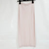 Fendi Italy. Vintage Pink Rayon Knit Long Skirt