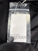 NWT Alexander McQueen Black Tuxedo Swiss Dots Flat Front Pants