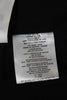 Helmut Lang NYC. Black Lapin Rabbit Fur Long Sleeve Leather Jacket