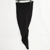 Givenchy Paris. Black Rayon Gathered, Ruched, Skirt, w/Zipper AccentS