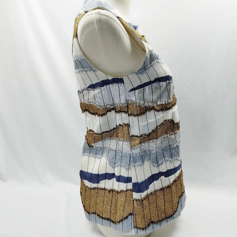 Christian Dior PARIS. Vintage Rayon Cotton Silk Top