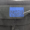 Marithe Francois Girbaud Paris. Black Button Up Sleeveless Maxi Dress