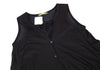 Frapbois Japan. New. NWT. Black Layered Sleeveless Dress