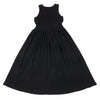 Yohji Yamamoto Japan. Black Y's for living Diamond Woven Sleeveless Dress