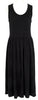 Yohji Yamamoto Japan. Black Y's for living Diamond Woven Sleeveless Dress
