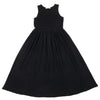 Yohji Yamamoto Japan. Black Y's for living Diamond Woven Sleeveless Dress