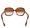 Chloe Paris. Gradation Brown×tortoiseshell Frame Sunglasses
