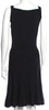 Azzedine Alaia Paris. Black 2002 Collection Knee Length Fit & Flare Dress
