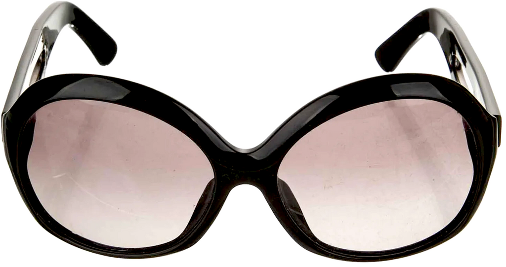 Emilio Pucci Italy. Oversize New Gradient Lenses Vintage Sunglasses