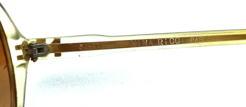 Vintage 1970s Nina Ricci Paris. Handpoured Acetate Sunglasses  130-2-F16