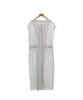 Human Woman Japan. Light Blue Tied Dress