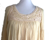 Lowry's Farm Japan. Cream Prairie Style Shift Dress