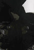 Valentino Black Lace Back Zip Sleeveless Tie Neck Dress