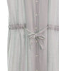 Human Woman Japan. Light Blue Tied Dress