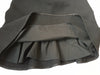 Iceberg Italy. Black Wool Corset Cocktail Dress