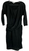 Carven Paris. Black Dress Totokaelo Knee Length